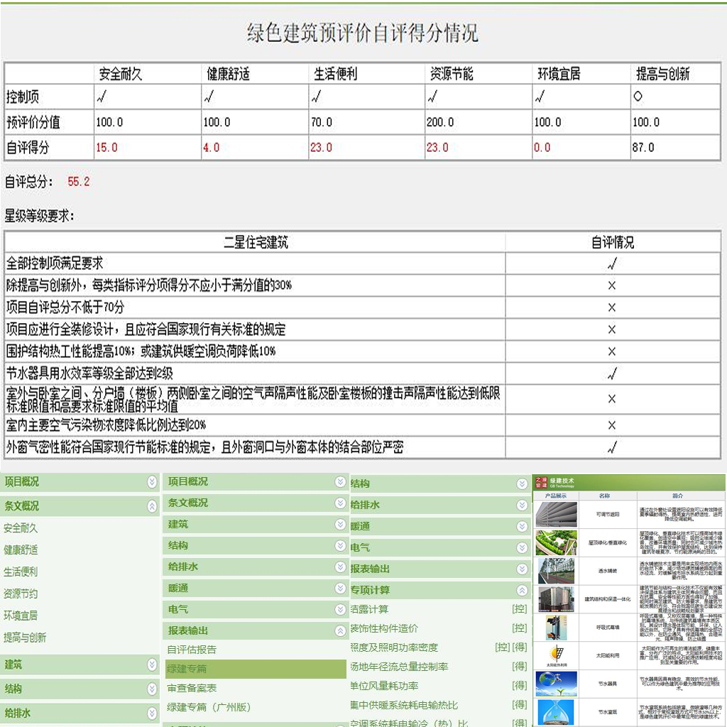 升級(jí)：增加與新國(guó)標(biāo)匹配的綠建專項(xiàng)計(jì)算模塊面世——“綠色建筑設(shè)計(jì)評(píng)價(jià)軟件”精細(xì)化標(biāo)靶化升級(jí)