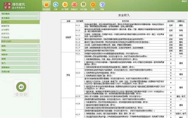 有了綠建評價軟件，從此綠建無憂