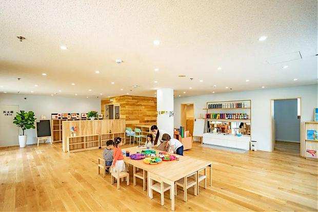 體驗鋼筋混凝土叢林中的愛之園幼兒園（LEED認(rèn)證）