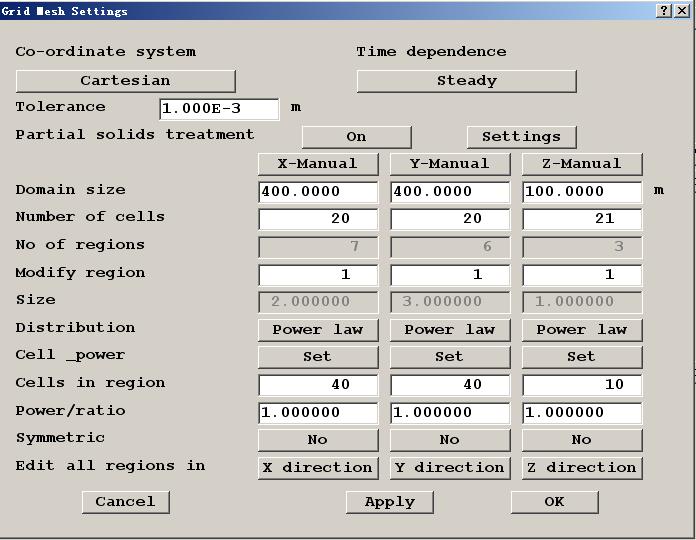 用Phoenics2009做的小區風環境模擬