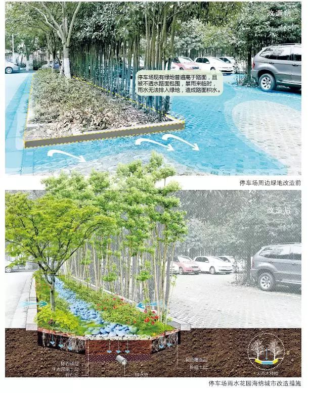 24種海綿城市設計措施全圖解