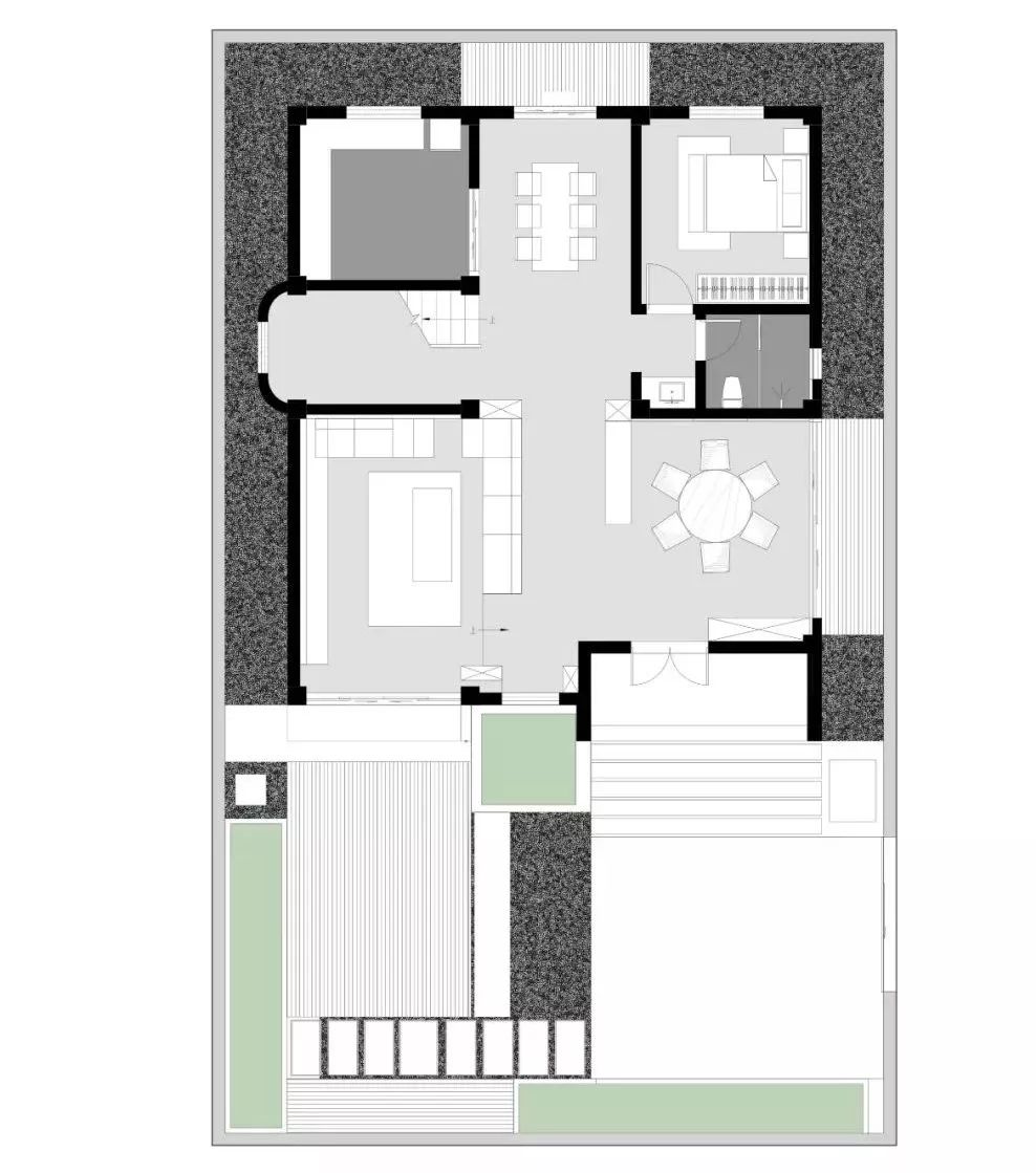 廢棄30年的舊宅，建筑師改后不僅清爽通透，還多了1間房和2個院子