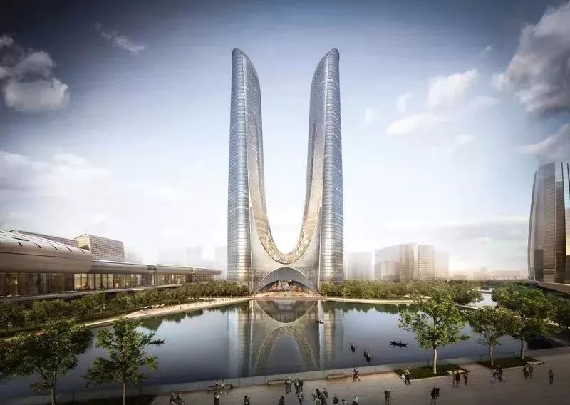 耗資11億、重達1280噸、40米高空上的“蓮花”建筑開花了！網友：撲面而來的中國風！