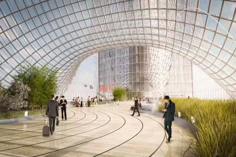 耗資11億、重達1280噸、40米高空上的“蓮花”建筑開花了！網友：撲面而來的中國風！