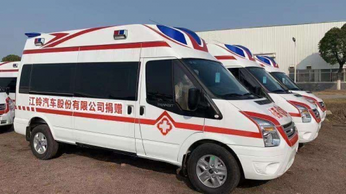 全國第一批，江鈴福特全順負壓救護車奔赴武漢