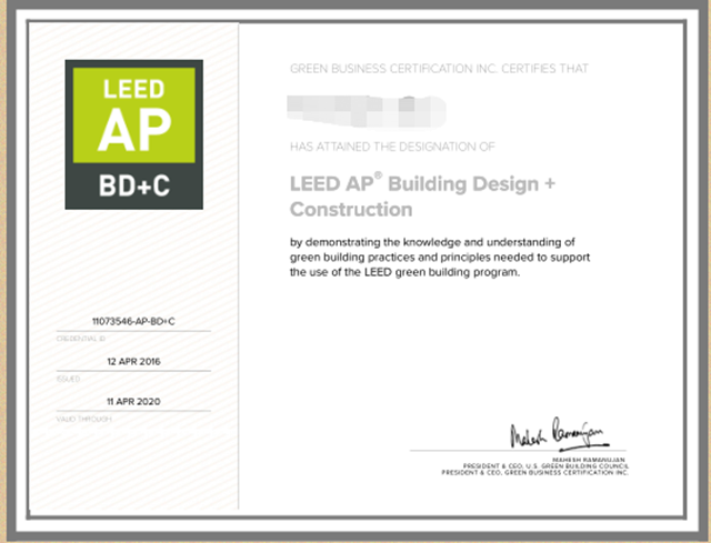 LEED GA+AP培訓