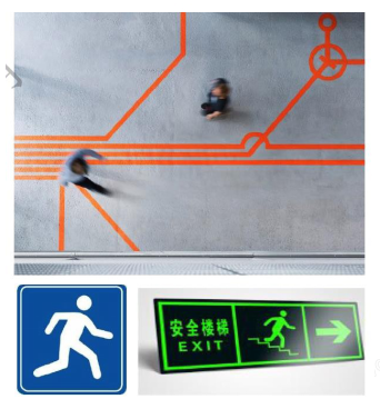 4.1.8設(shè)置安全防護(hù)的警示和引導(dǎo)標(biāo)識系統(tǒng)